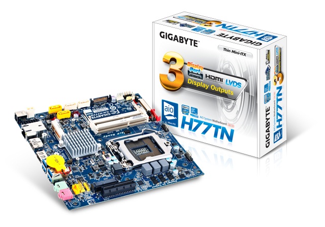 5 GIGABYTE เปิดตัวเมนบอร์ด Thin Mini ITX Serie