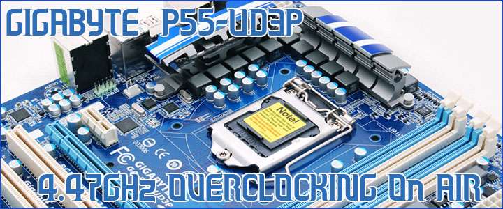 Intel Core i5 750-GIGABYTE P55-UD3P overclocking test