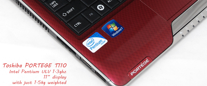 default thumb Review : Toshiba Portege T110 notebook