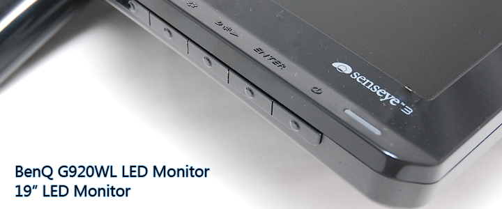 default thumb Review : BenQ G920WL LED Monitor