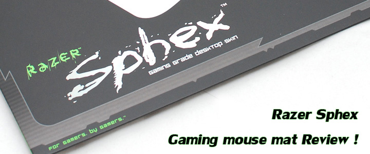 Review : Razer SPHEX Mouse mat
