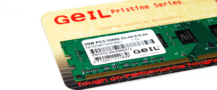 default thumb GeiL DDR3 10660 CL9 Pristine Series