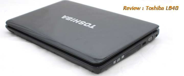 default thumb Review : Toshiba Satellite L640 (AMD Turion II P520)