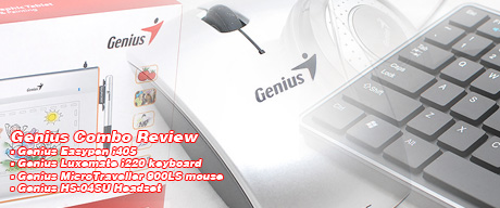 Combo Review Accessories สำหรับ PC เครื่องใหม่จาก Genius ภาคสอง