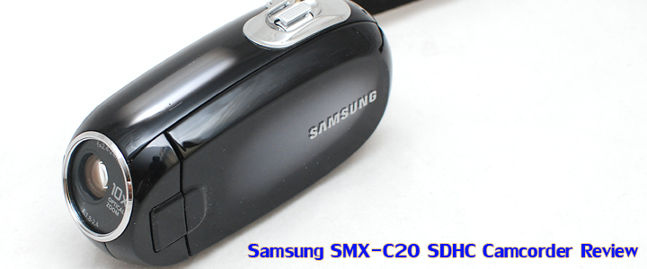 Review : Samsung SMX-C20 Ultra compact camcorder