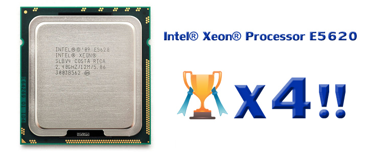 default thumb Intel® Xeon® Processor E5620 smashed 4 Gold Cup with Water Cooling!