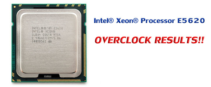 default thumb Intel® Xeon® Processor E5620 Overclock Results