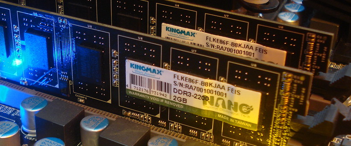 KINGMAX HERCULES DDR3 EP2 @ 2,400 MHz