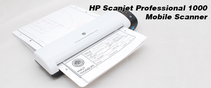 Review : HP Scanjet Professional 1000