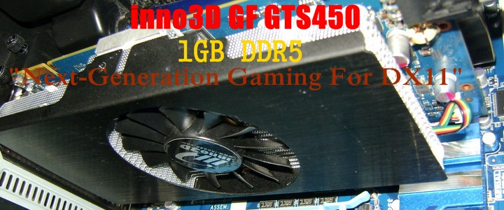 default thumb inno3D GF GTS450 1GB DDR5