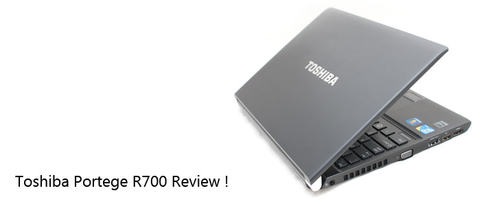 default thumb Review : Toshiba Portege R700 