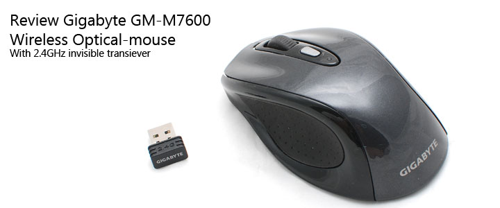 Review Gigabyte GM-M7600 Wireless Optical Mouse