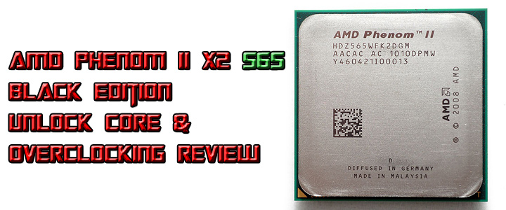 default thumb AMD Phenom II X2 565 Black Edition Unlock Core & Overclocking Review