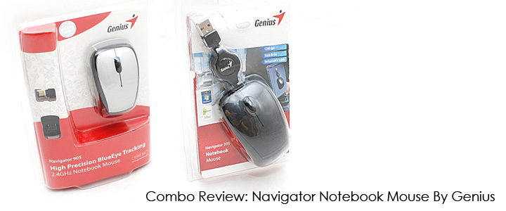 Combo Review : Genius Navigator Notebook mouse series