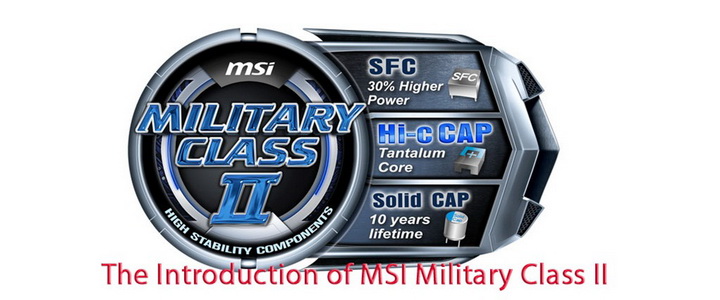 default thumb The Introduction to MSI Military Class II