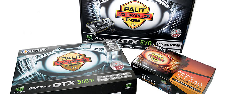 PALIT GTX 570 GTX 560 Ti & GT 440 Avaliable now @ TKCom