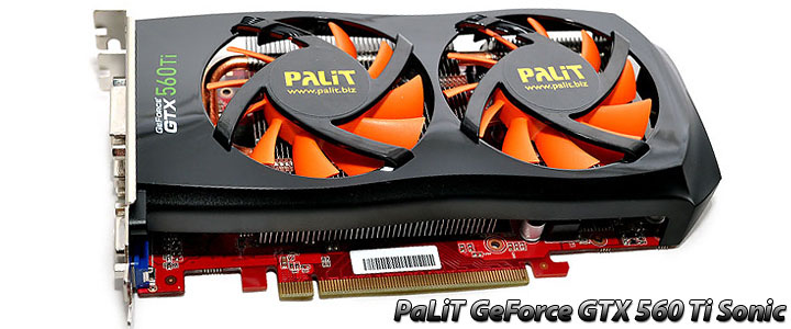 PaLiT GeForce GTX 560 Ti Sonic 1024MB GDDR5