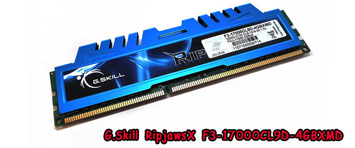 G.Skill RipjawsX F3-17000CL9D-4GBXMD