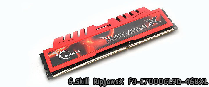 G.Skill RipjawsX F3-17000CL9D-4GBXL