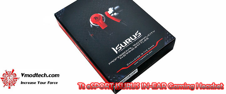 default thumb Tt ESPORTS ISURUS Inear Gaming Headset