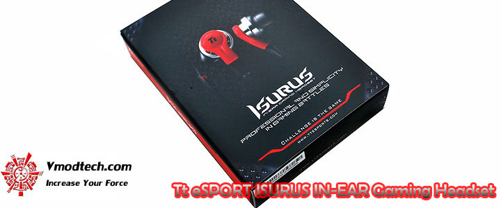 Tt ESPORTS ISURUS Inear Gaming Headset Tt ESPORTS ISURUS Inear Gaming Headset