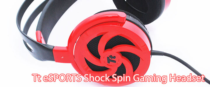 Tt eSPORTS SHOCK SPIN Gaming Headset