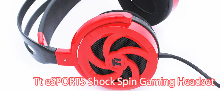 default thumb Tt eSPORTS SHOCK SPIN Gaming Headset