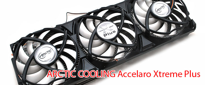 ARCTIC COOLING Accelaro Xtreme Plus on HD 6950