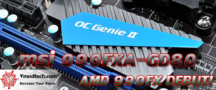 msi 990FXA-GD80 AMD 990FX Motherboard Debut Review