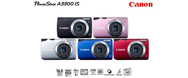 Review Canon PowerShot A3300 IS 