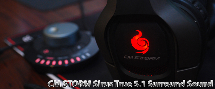 default thumb CM STORM SIRUS True 5.1 Surround Sound Gaming Headset