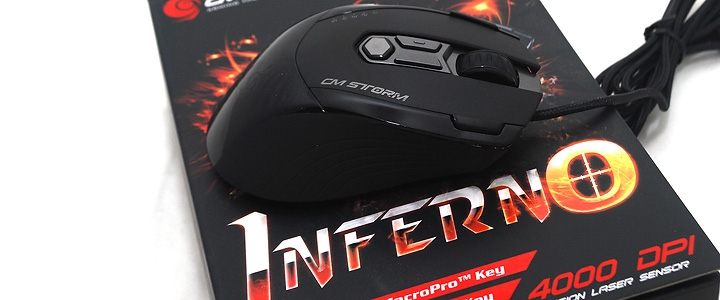 CM Storm Inferno Laser Mouse 4000 DPI