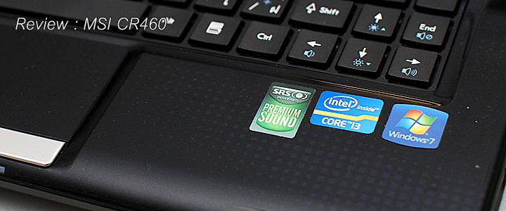 default thumb Review : MSI CR460 notebook