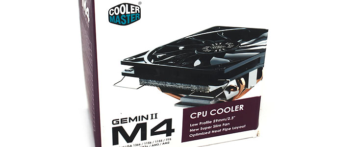 CoolerMaster GEMINII M4 CPU Cooler CoolerMaster GEMINII M4 CPU Cooler