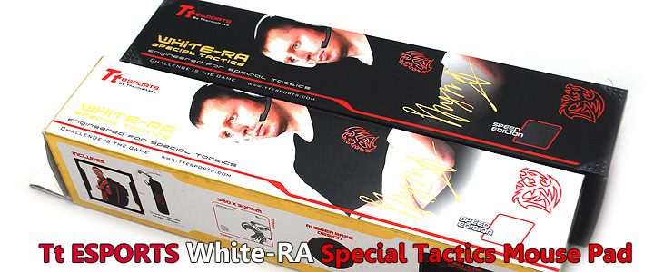 Tt ESPORTS White-RA Special Tactics Mouse Pad
