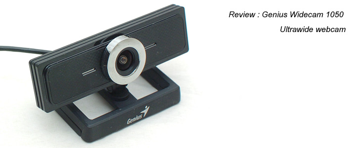 default thumb Review : Genius WideCam 1050 Ultra Wide Angle HD WebCam