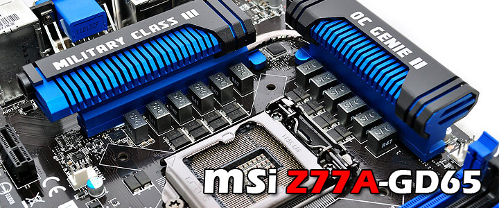 3rd Generation Intel® Core™ i7-3770K Processor with msi Z77A-GD65