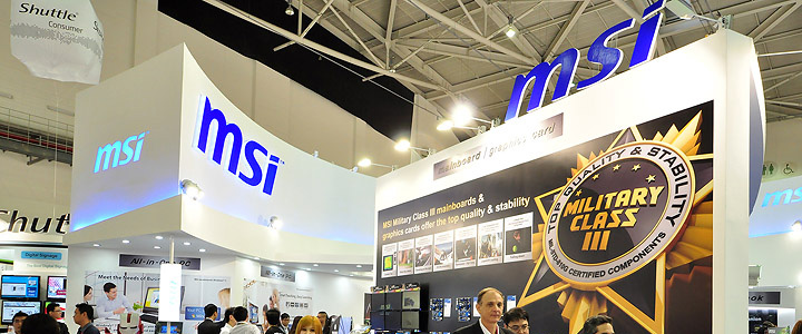 default thumb msi at COMPUTEX 2012
