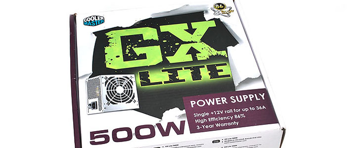 default thumb COOLER MASTER GX-Lite 500W Power Supply