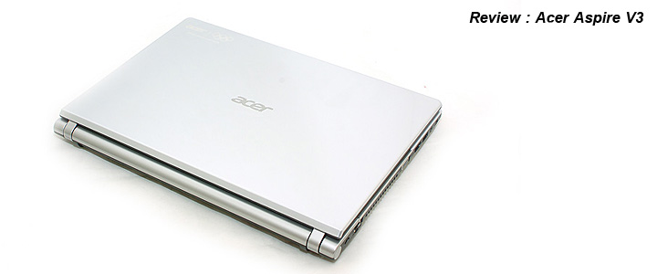 default thumb Review : Acer Aspire V3 notebook