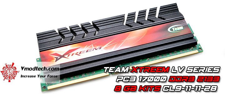 default thumb Team Xtreem LV Series PC3 17000 DDR3 2133 8 GB kits CL9-11-11-28