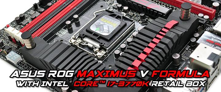 default thumb ASUS ROG MAXIMUS V FORMULA with 3rd Generation Intel® Core™ i7-3770K Retail Box