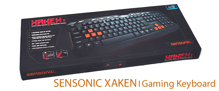 default thumb SENSONIC XAKEN I Gaming Keyboard