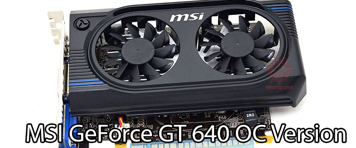 default thumb MSI GeForce GT 640 OC Version Review
