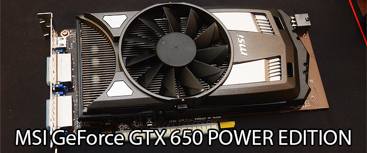 default thumb MSI GeForce GTX 650 POWER EDITION Review