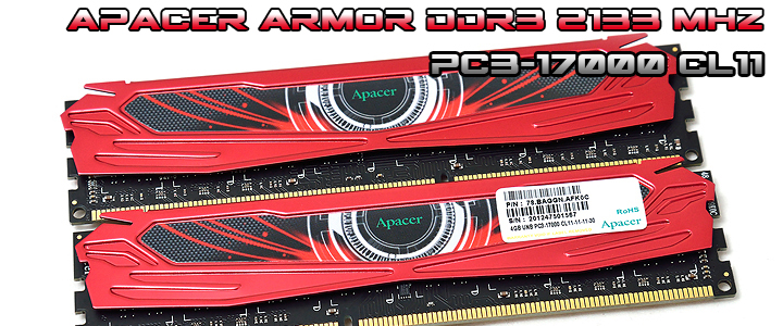 default thumb APACER ARMOR DDR3 2133 MHz CL11 8GB Kit