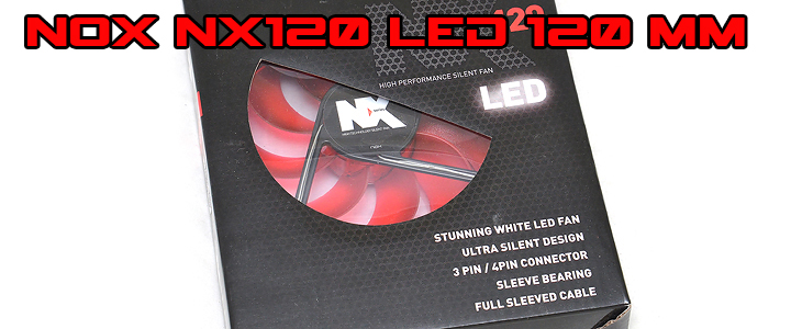 default thumb NOX NX120 LED120mm FAN Review