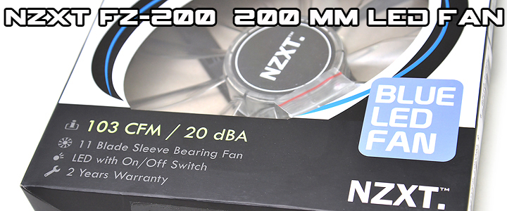 default thumb NZXT FZ-200 200 mm LED Fan