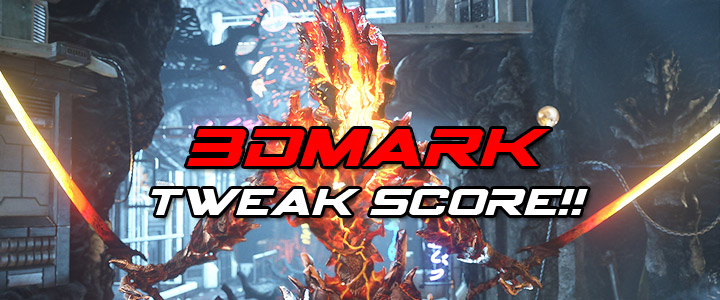 default thumb 3DMark Tweak Score!!