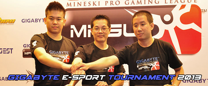 default thumb บรรยากาศงาน GIGABYTE E-Sport Tournament 2013 (GEST) “GIGABYTE MINESKI PRO GAMING LEAGUE 2013”